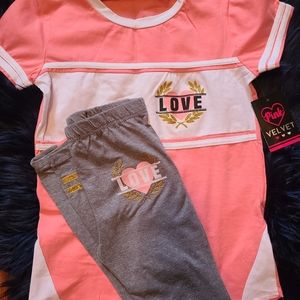 Girl's 2 piece set